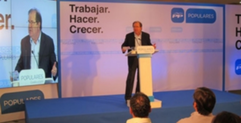 El candidato del PP a la Junta