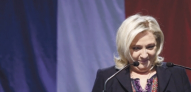 La líder del Frente Nacional