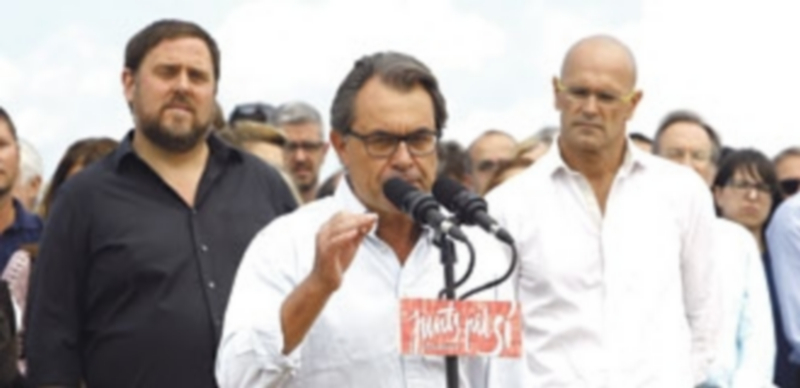 Mas: “No hay Tribunal Constitucional que pueda coartar la democracia” 1 El presidente de la Generalitat