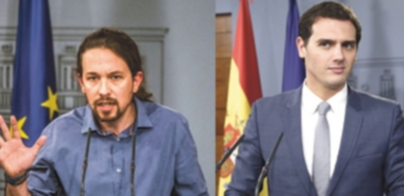 Rajoy se reúne con Iglesias y Rivera para abordar la unidad de España 1 El secretario general de Podemos