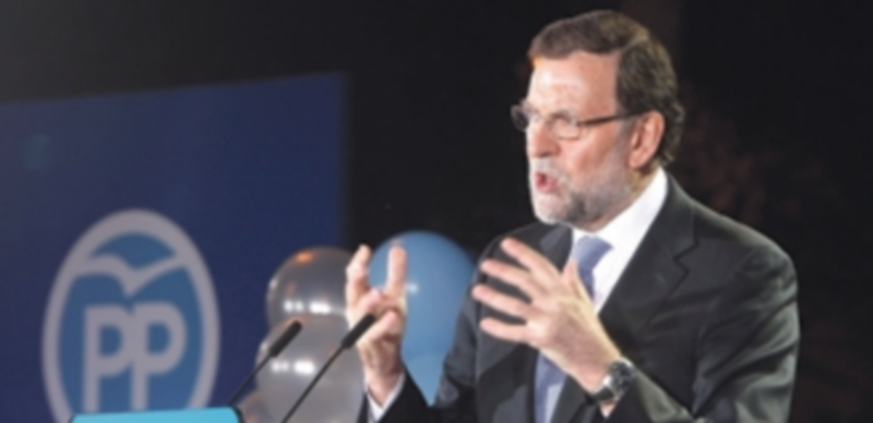 Rajoy anuncia un modelo de financiación “justo y para todos” 1 Mariano Rajoy durante el acto de campaña celebrado en Alicante. / Efe