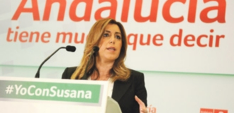 La presidenta de la Junta asegurá que se lo pondrá “difícil” a aquellos que quieran apropiarse de los fondos públicos de los andaluces./ Efe