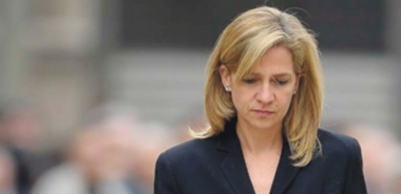 La Infanta Cristina deberá entregar al juez Castro una lista con los bienes susceptibles de embargo como acusada en el caso Nóos. / Efe