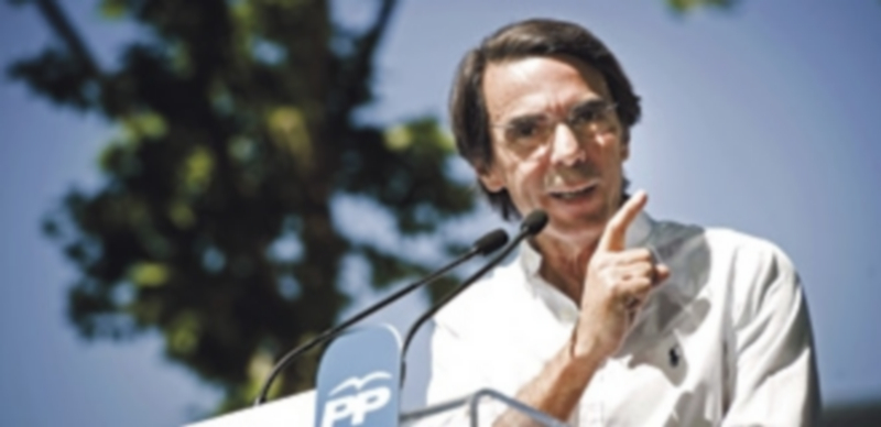 El expresidente hizo un llamamiento a la “unidad frente a la ruptura” y al “voto útil” para el Partido Popular./ Efe