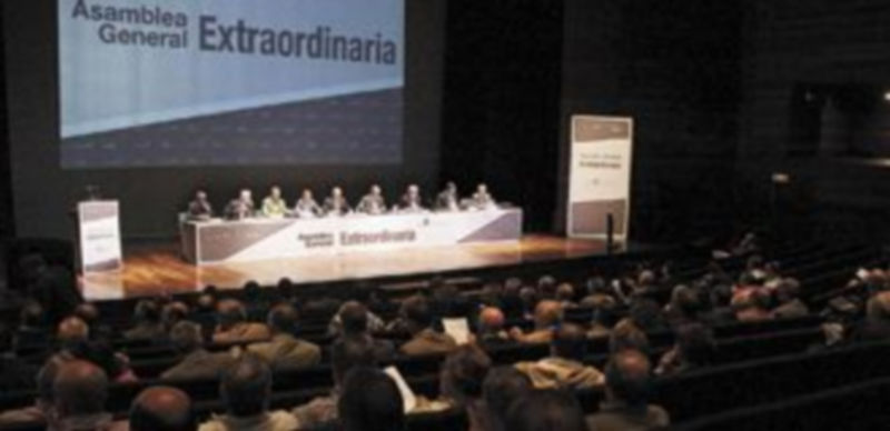 La asamblea extraordinaria