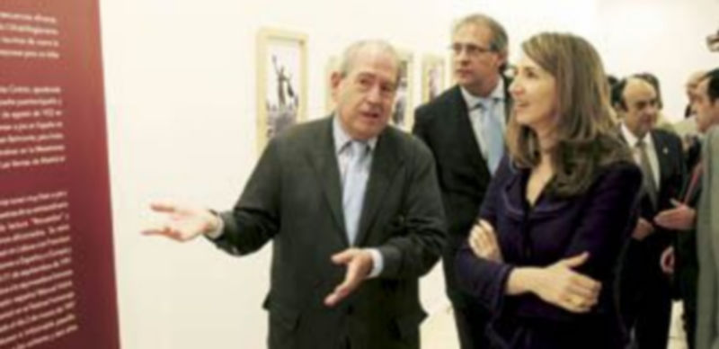 Alicia García inaugura la exposición ‘Una mirada femenina del toreo’. / Ical