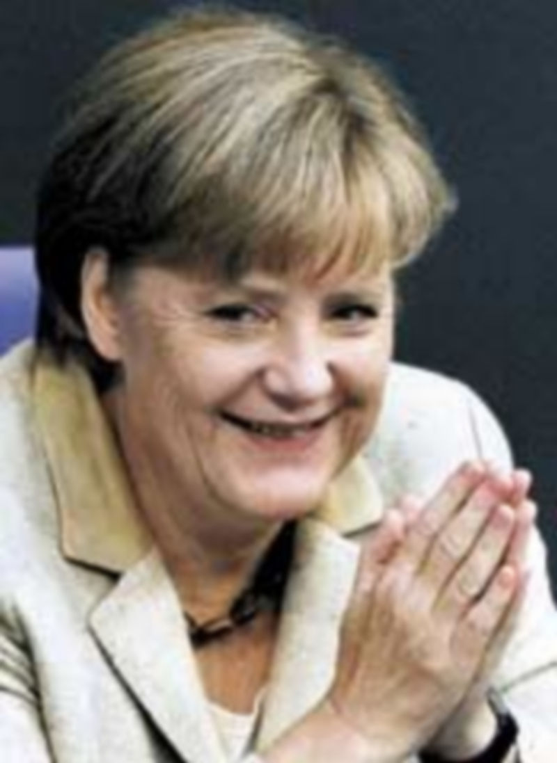 La canciller alemana