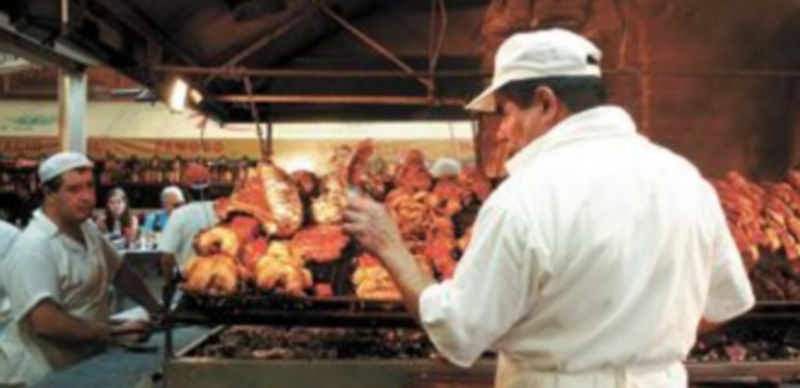 La carne es básica de la cocina uruguaya