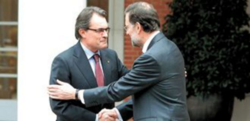 El líder de CiU se reunió hace un año con Rajoy