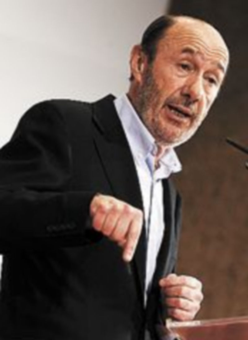 Alfredo Pérez Rubalcaba.