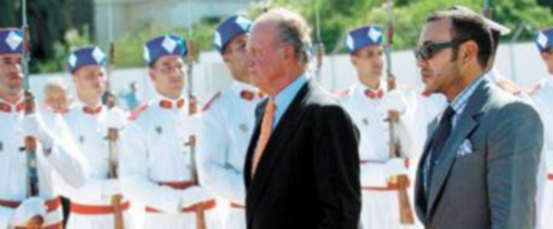 El Rey Don Juan Carlos y su homólogo marroquí