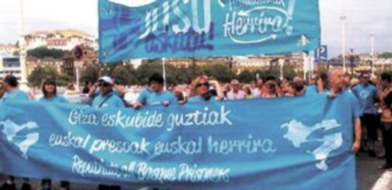 Las manifestaciones en favor del carcelero de Ortega Lara se han sucedido en las últimas semanas. / Europa Press