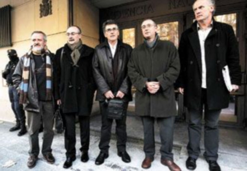 De izquierda a derecha: Javier Oleaga