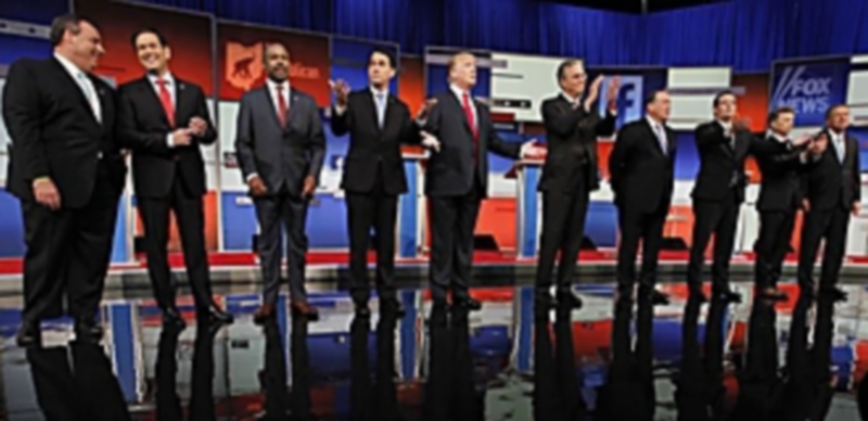 El magnate Donald Trump acaparó gran parte de las intervenciones junto al exgobernador de Florida