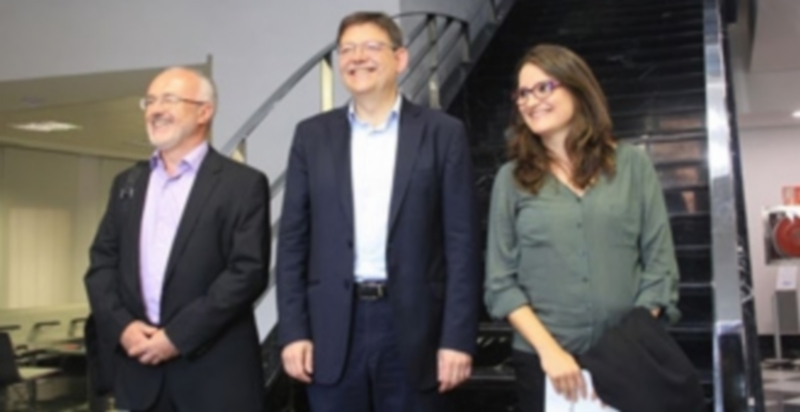 Los candidatos Antonio Montiel (i)