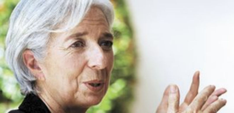 La presidenta del Fondo Monetario Internacional