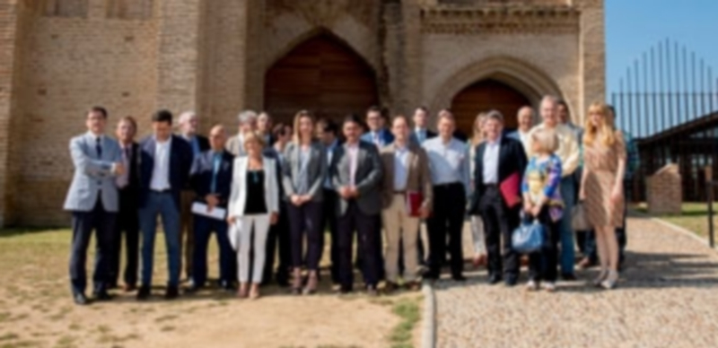 Miembros de la recién creada Comisión de los Caminos a Santiago por Castilla y León./ JCyL