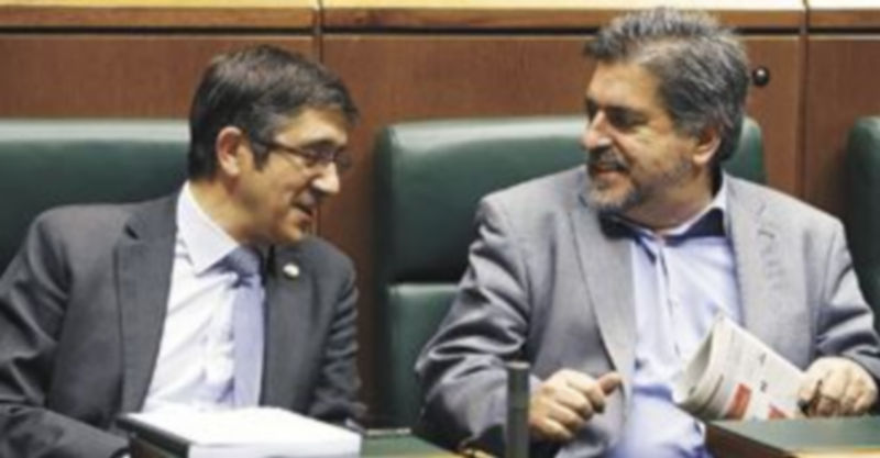 Patxi López y Jesús Eguiguren