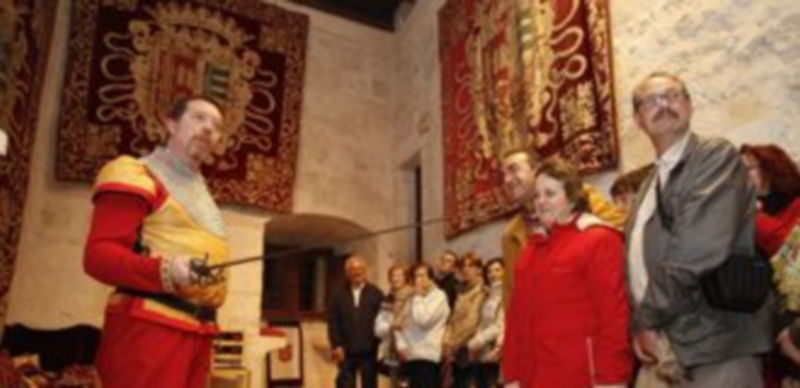 La visita cuenta con una parte lúdica y divertida y requiere en muchos momentos de la implicación de los visitantes. /Gabriel Gómez.