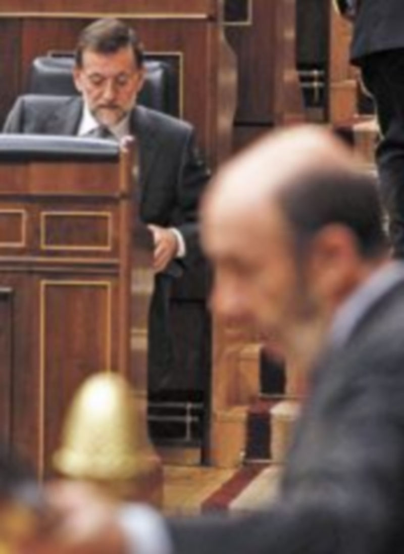 Rajoy y Rubalcaba