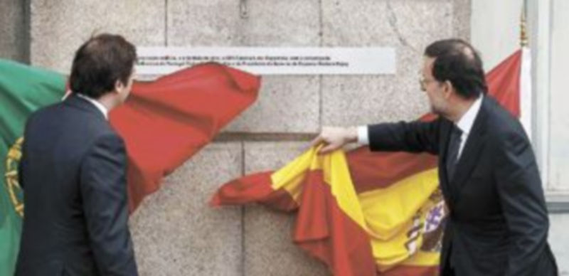 Pedro Passos Coelho y Mariano Rajoy departieron ayer de distintos temas