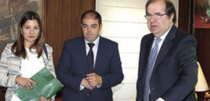 Herrera junto al presidente nacional de ATA