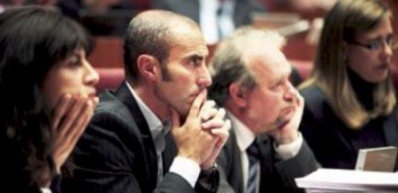 López y Villarrubia escenifican sus diferencias por el pacto con Herrera 1 Ana Redondo