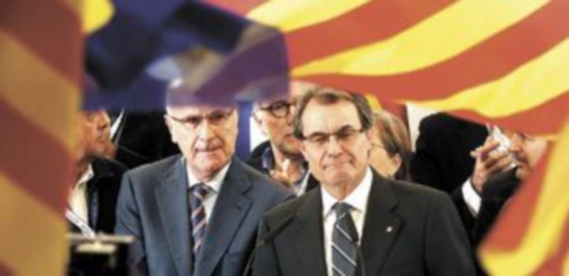 El plan soberanista de Mas deja a CiU lejos de la mayoría absoluta 1 El presidente Artur Mas