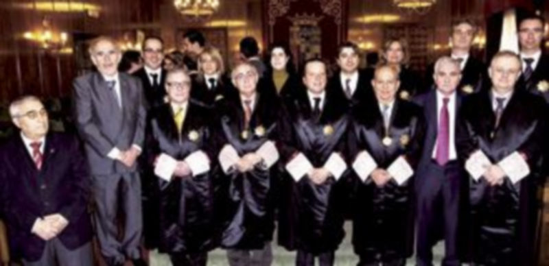 El salón de plenos de la Diputación de Zamora acoge el acto de aprobación de la Memoria de actividad del Consultivo. / Ical