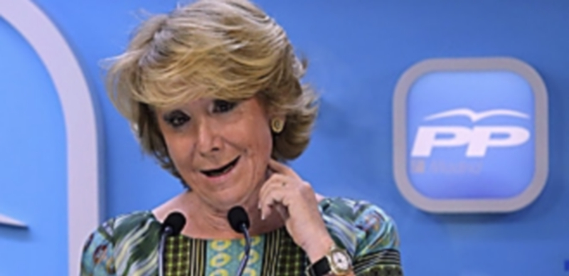 La presidenta del Partido Popular de Madrid