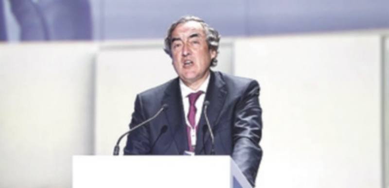 El recientemente reelegido presidente de la CEOE