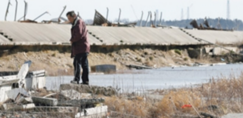 Hoy se cumplen cuatro años del terremoto y posterior tsunami que arrasó Japón y dejó más de 20.000 fallecidos. / Efe