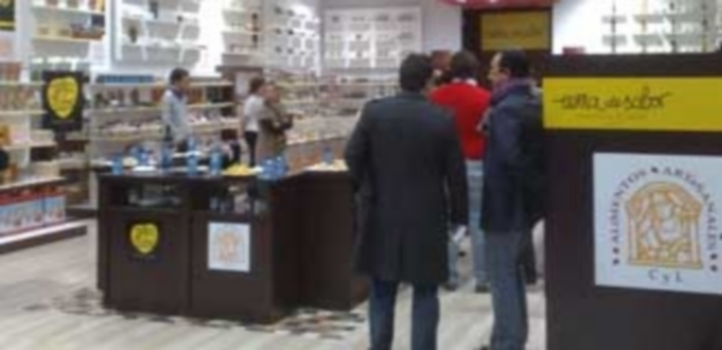 Establecimiento comercial de productos artesanos de Castilla y León. / E.P.