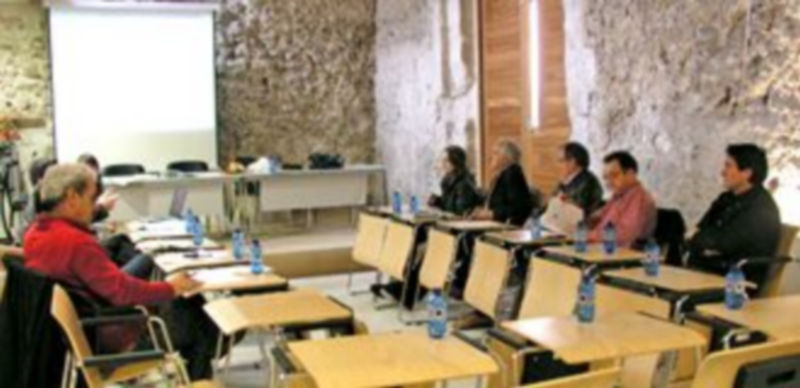 Una de las reuniones preparatorias de las cartas específicas de la Marca de Calidad Territorial./Gabriel Gómez