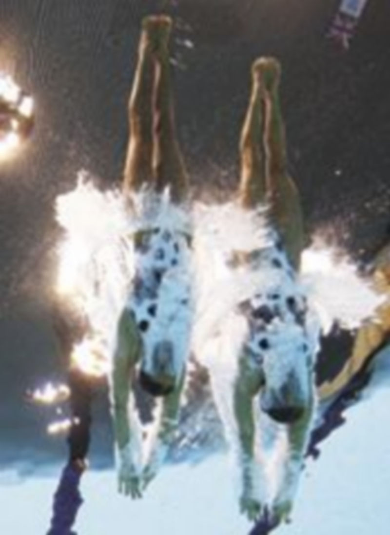 Las españolas compitieron con el ejercicio ‘Zapateado’