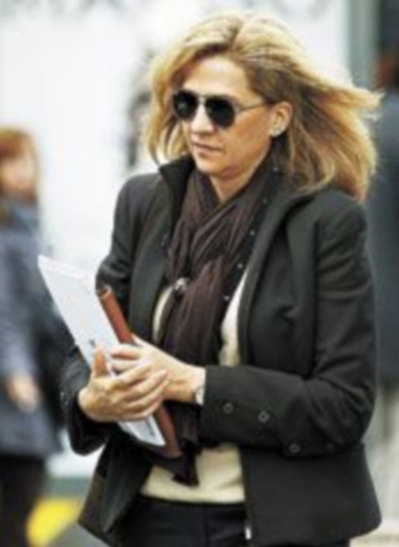 La Infanta fue imputada en el ‘caso Nóos’ el pasado día 3 de abril. / Efe