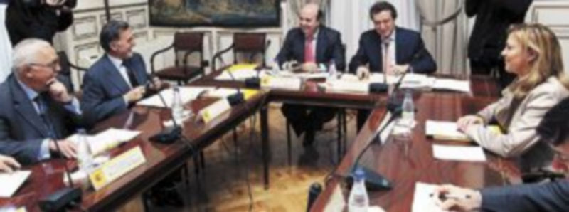 Imagen de la reunión de la Comisión Bilateral celebrada en Madrid durante el mes de noviembre de 2010