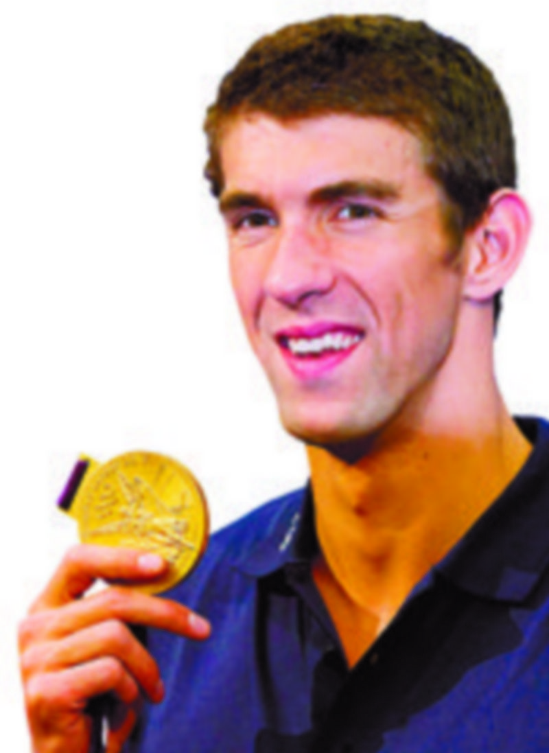 Michael Phelps.