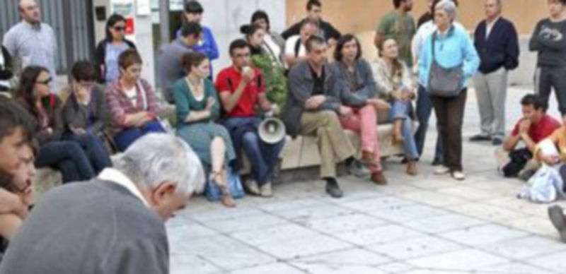 El movimiento 15M  inicia un ciclo de charlas de otoño. / Gabriel Gómez