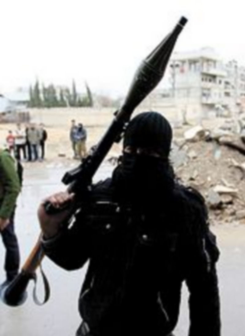 Un insurgente sirio.