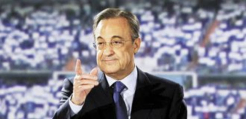 El máximo mandatario ‘merengue’ evitó hablar de las negociaciones que el club blanco está llevando a cabo con el Tottenham para fichar al extremo galés. / Reuters