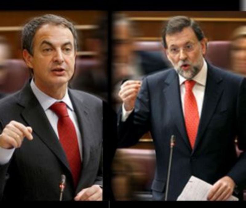 José Luis Rodríguez Zapatero y Mariano Rajoy/ EFE