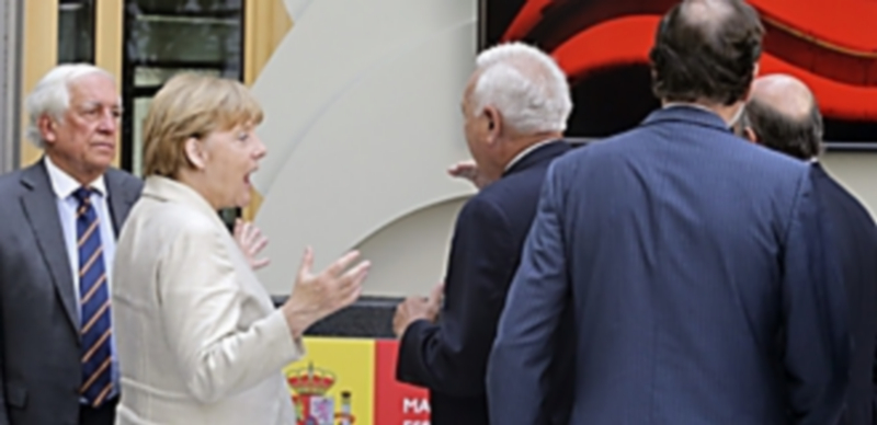 La canciller alemana