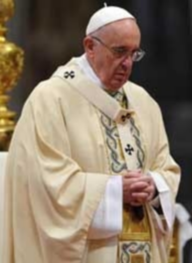 El Papa Francisco explicó que con el bautismo “los hijos reciben la fe