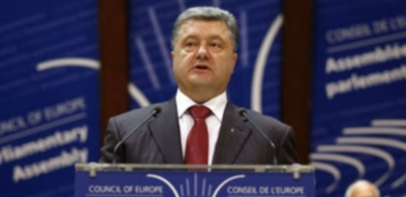 El presidente ucraniano