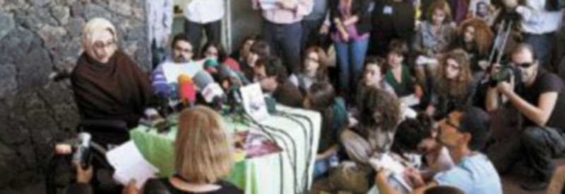 La activista saharaui Aminatu Haidar