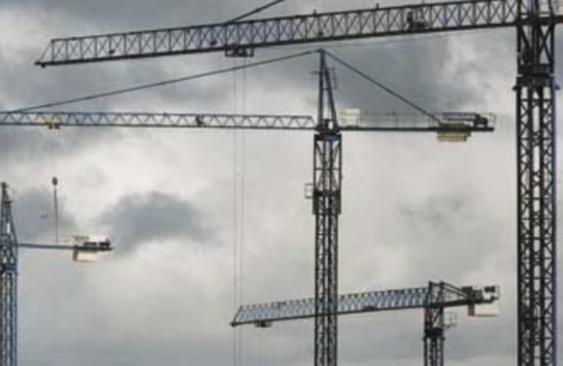 La construcción es uno de los sectores más castigados. / Alberto Rodrigo.