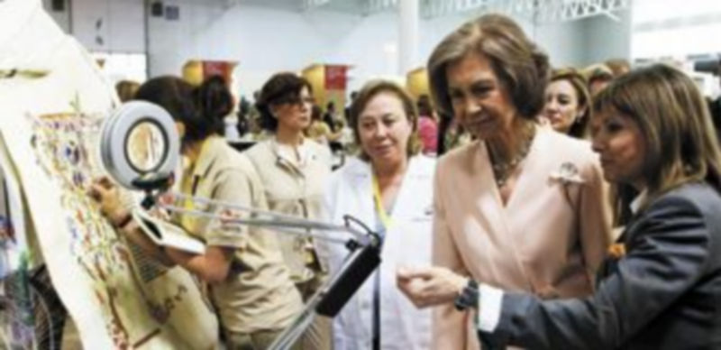 La Reina Sofía inauguró la VIII Bienal de la Restauración y Gestión del Patrimonio Ar&PA 2012 . / Ical.