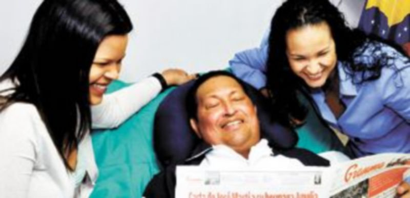 Última fotografía publicada de Chávez