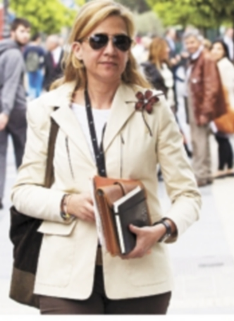 La hija menor de los Reyes defiende su inocencia